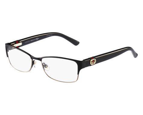 gucci gg 4244|Gucci Eyeglasses GG 4244 WRU Black & Gold Browline Frame .